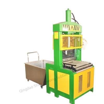 Good price Hydraulic Rubber Bale Raw Cutting Machine / Rubber Sheet Cutter online