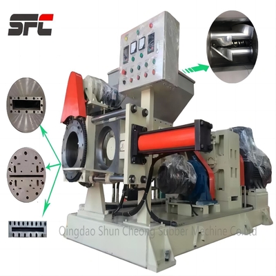 Good price New Condition Rubber Extruder Strainer Machine With Forced Feed online