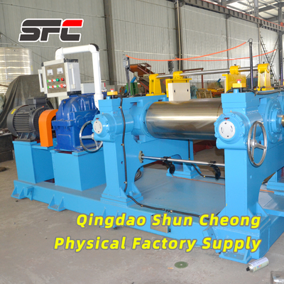 Good price Factory Price Two Roll Rubber Mixing Mill PLC Controlled online