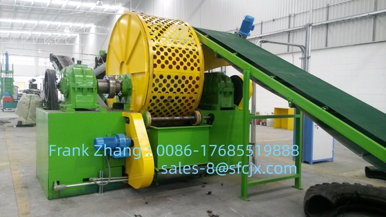 Good price Full-auto Waste Tire Recycling Production Machine Line Customization online