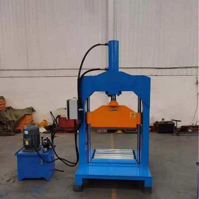 Good price 5.5kw Single Blade Vertical Rubber Cutting Machine 125KN online